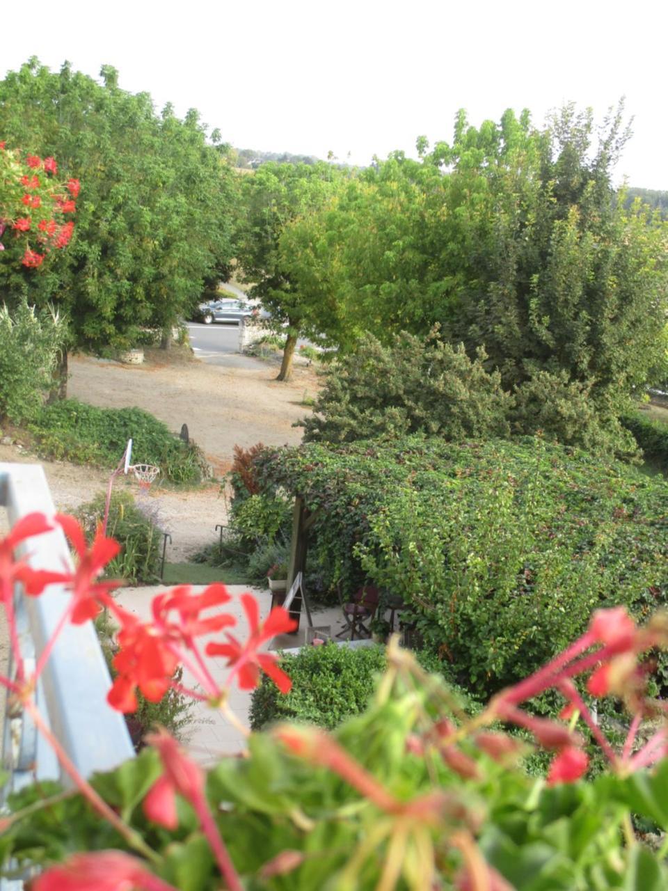 Auberge "Au Bon Accueil" Crouzilles Kültér fotó